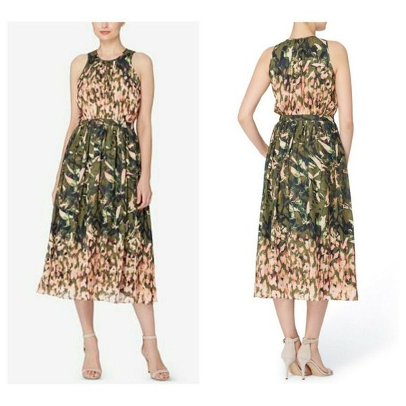 Catherine Catherine Malandrino Dresses & Skirts - Catherine Catherine Malandrino Alfie MIDI DRESS Floral FIT FLARE Sz 10 NWT